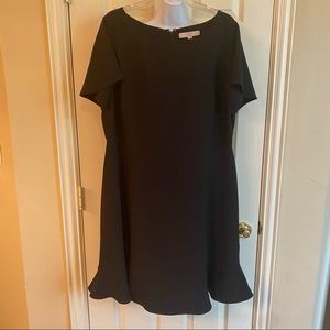 Loft black dress like new